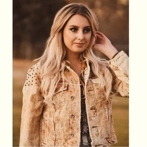 Studded Corduroy Jacket